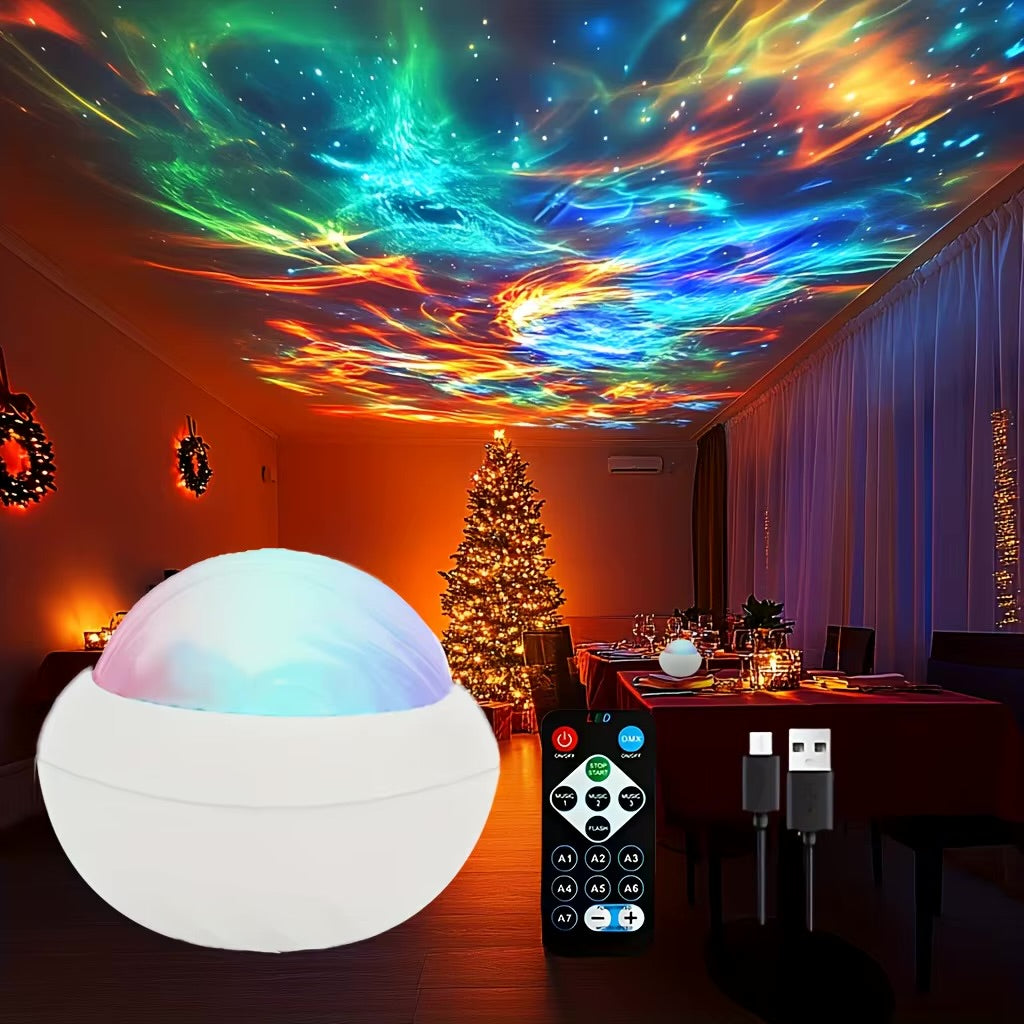 Galaxy Star Projector – Magical Night Sky Lamp