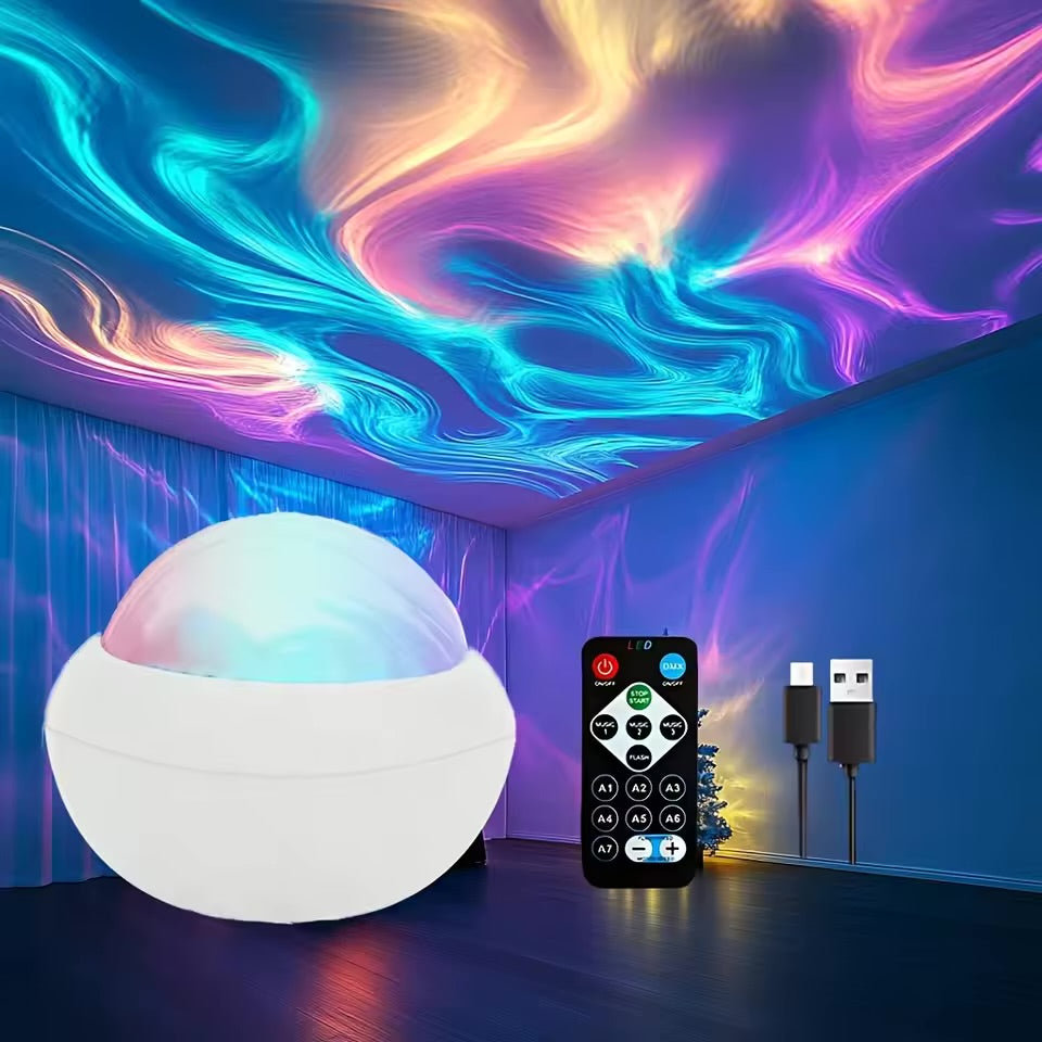 Galaxy Star Projector – Magical Night Sky Lamp
