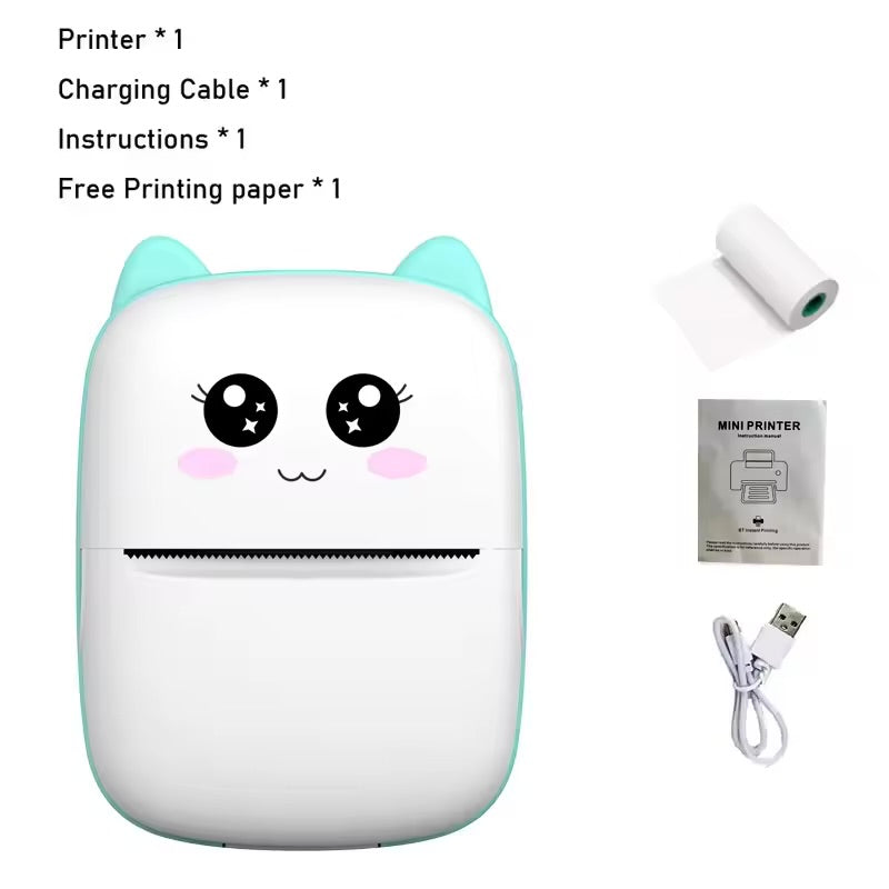 Mini Portable Printer – Print Photos Anywhere 📸