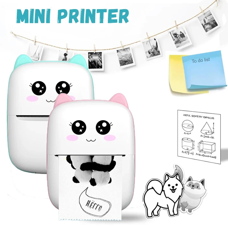 Mini Portable Printer – Print Photos Anywhere 📸